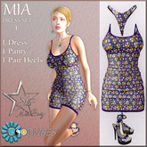 GoodVibes Mia Dress Set 1 - Star Mesh Body - Unpacker