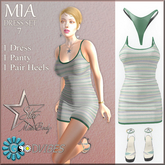 GoodVibes Mia Dress Set 7 - Star Mesh Body - Unpacker