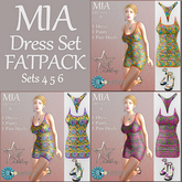 GoodVibes Mia Dress Set 4-6 - Star Mesh Body - Unpacker
