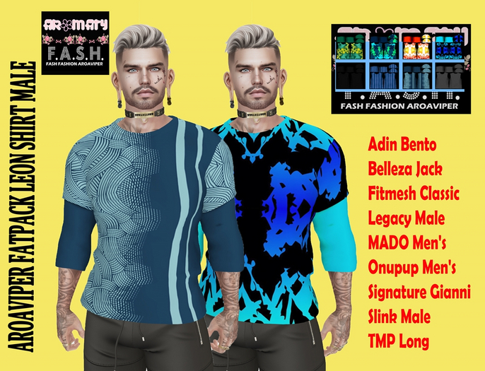 AROAVIPER FATPACK LEON SHIRT MALE