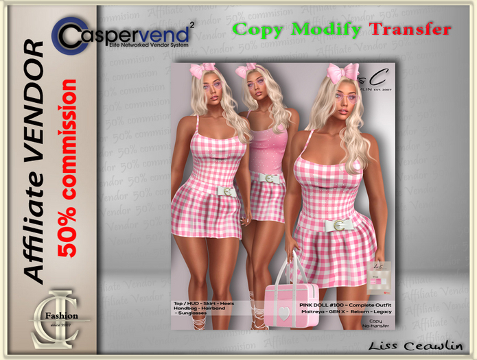 LC Affiliate Vendor  -Pink Doll  [1 vendor]