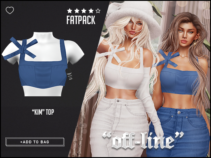 "Off-Line" x "Kim" Top / Fatpack