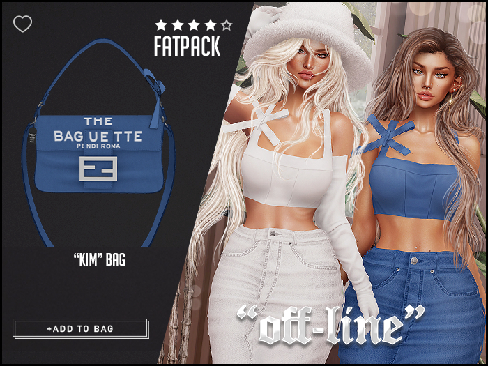 "Off-Line" x "Kim" Bag / Fatpack