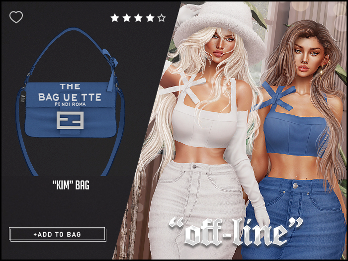 "Off-Line" x "Kim" Bag / Mid