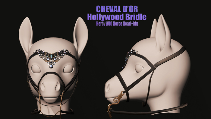 Cheval D'or / Herby AUG Horse / Hollywood Bridle.