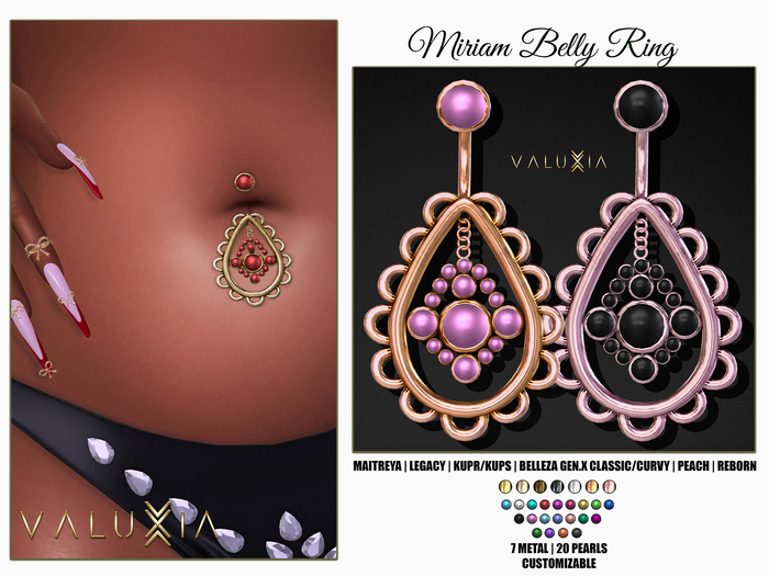 VALUXIA - Miriam Belly Ring
