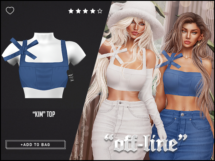"Off-Line" x "Kim" Top / Mid