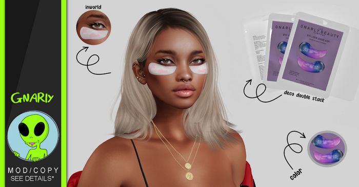 Gnarly. - Under Eye Mask - Galaxy - Set