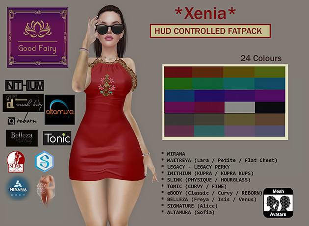 [Good Fairy] - Xenia {Dress} *FATPACK*