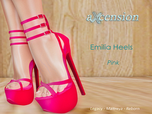 aX: Emilia Heels Pink