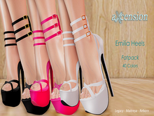 aX: Emilia Heels 40 Colors FatPack