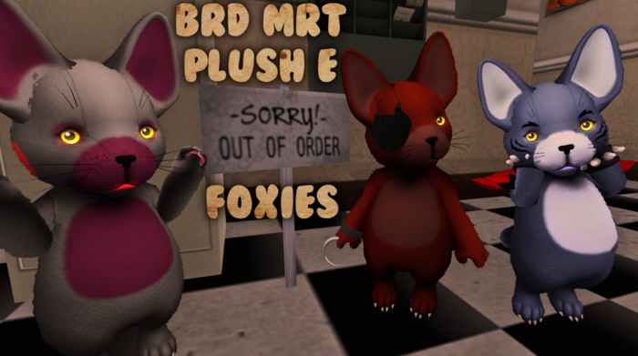 Plush E FNaF Foxes Mods