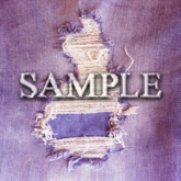 Zoy Texture [ Damaged Denim 01 ] Lavender