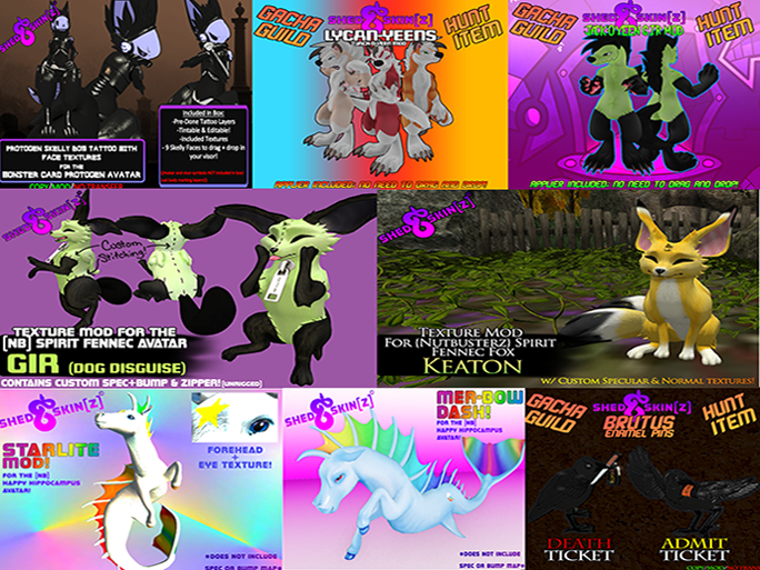 SHED_SKIN[Z] Old Event Skins & Items