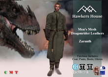 *HH* Men's Mesh Dragonrider Leathers Zaranth