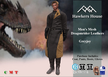*HH* Men's Mesh Dragonrider Leathers Greyjoy
