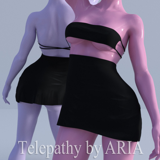 Black Telepathy Dress Reborn