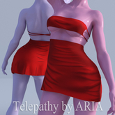 Red Telepathy Dress Belleza Freya