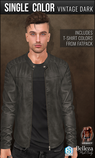 {COLD-ASH} MUSGRAVE Jacket (SingleColor-VintageDark)