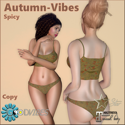 * GoodVibes AutumnVibes Spicy - add to unpack