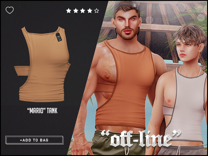 "Off-Line" x "Mario" Tank / Rust