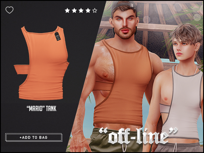 "Off-Line" x "Mario" Tank / Peach