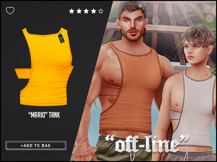 "Off-Line" x "Mario" Tank / Lemon