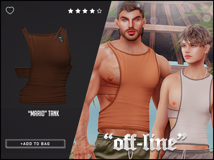"Off-Line" x "Mario" Tank / Choco