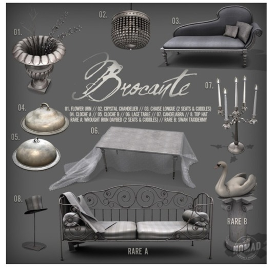 NOMAD // Brocante // Wrought Iron Daybed RARE
