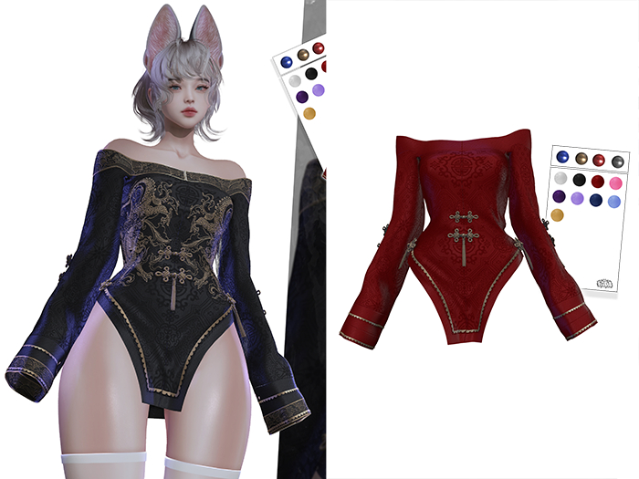 " BADA " Sara Dress Pure