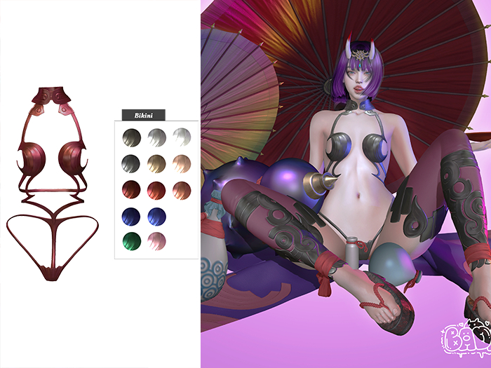 " BADA " Douji Bra&Panties