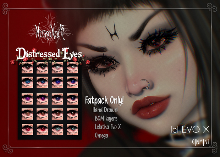 {NecroNoir} Distressed Eyes