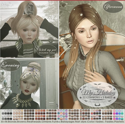 Tableau Vivant \\ My Holiday Afternoon - Redheads