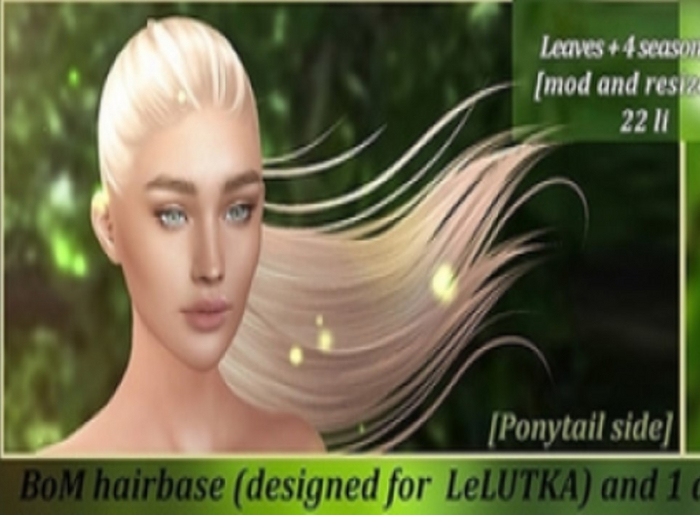 Tableau Vivant \\ Editorial hair - Ponytail side - Brown