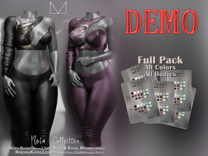 [[ Masoom ]] Noir Collection - DEMO