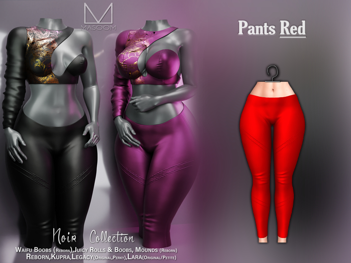 [[ Masoom ]] Noir Pants - Red