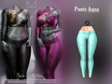 [[ Masoom ]] Noir Pants - Aqua