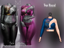 [[ Masoom ]] Noir Top - Royal