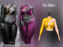 [[ Masoom ]] Noir Top - Yellow