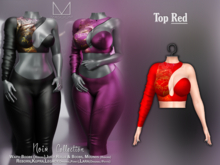 [[ Masoom ]] Noir Top - Red