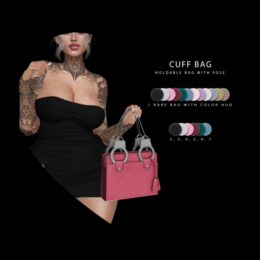Paper.Sparrow Cuff Bag Gacha C/M