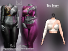 [[ Masoom ]] Noir Top - Ivory