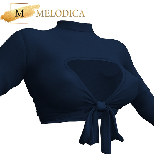 Navy Aly Top Reborn