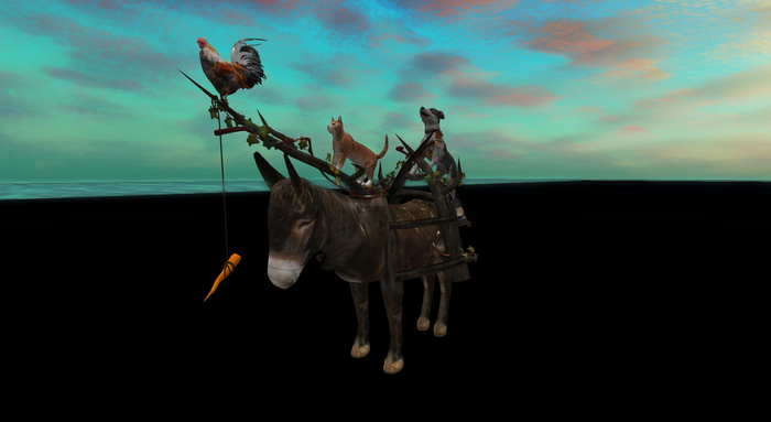 ~*SR*~ Rideable Bremer Town Musicians ULTRARARE