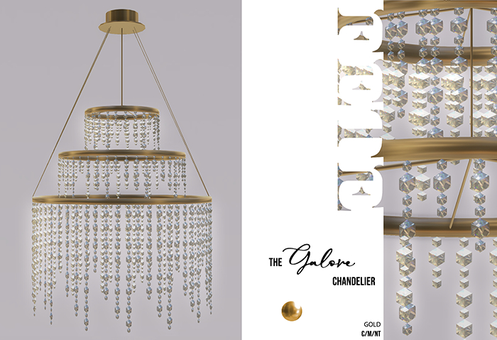 FETE- Galore Chandelier (Gold)