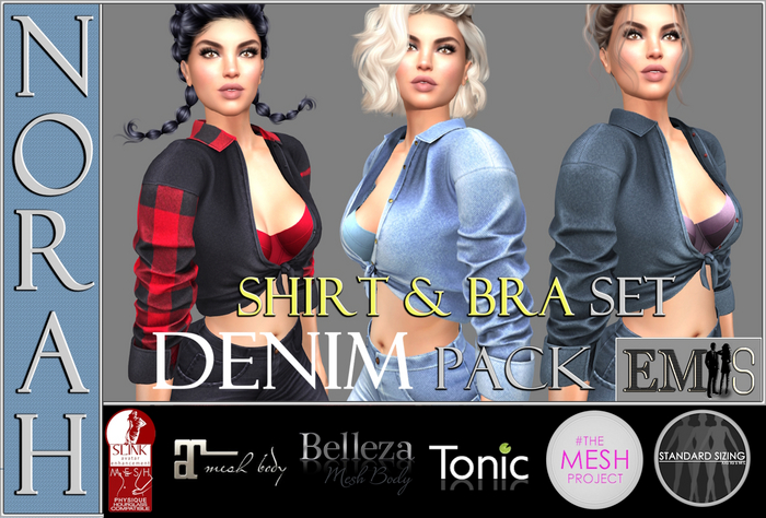 EMS - NORAH SET - DENIM PACK