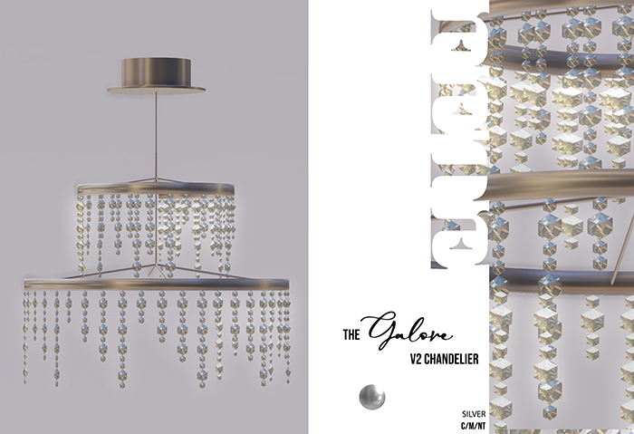 FETE- Galore Chandelier V2 (Silver)