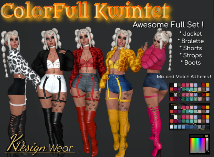 ColorFull Kwintet Outfit - ADD