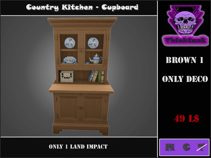 Country Kitchen Cupboard