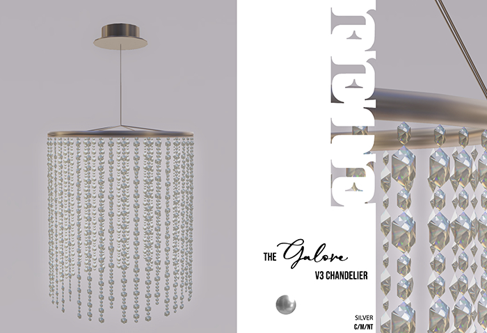 FETE- Galore Chandelier V3 (Silver)
